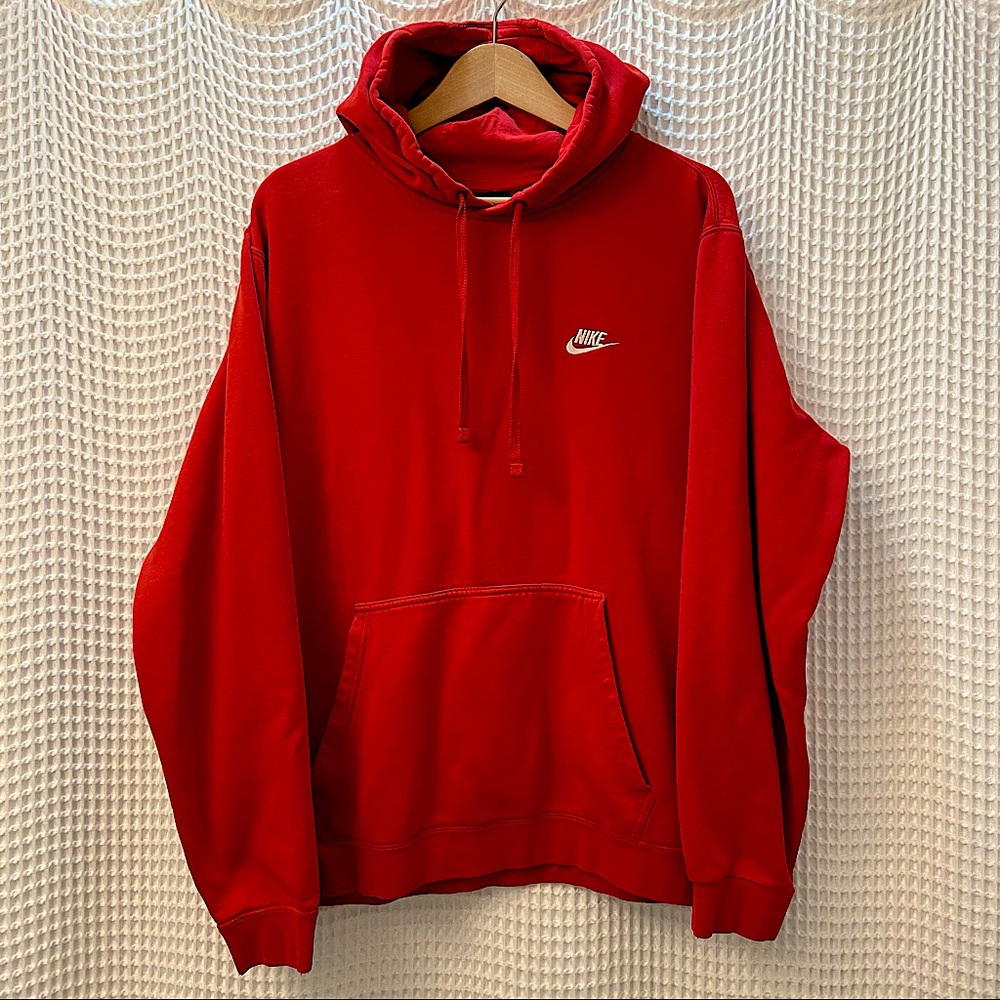 Nike Club Vintage Y2K Embroidered Hoodie Sweatshirt